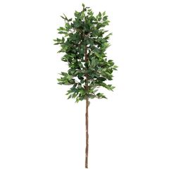 Nearly Natural 72 in. Green Artificial Ficus Tree