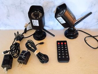 Zmodo outdoor plug-in smart security WiFi cameras set