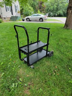 Welding cart for mig machine miller electric