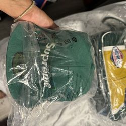 Supreme Jerseys Box Logo New Era Fitted Hat