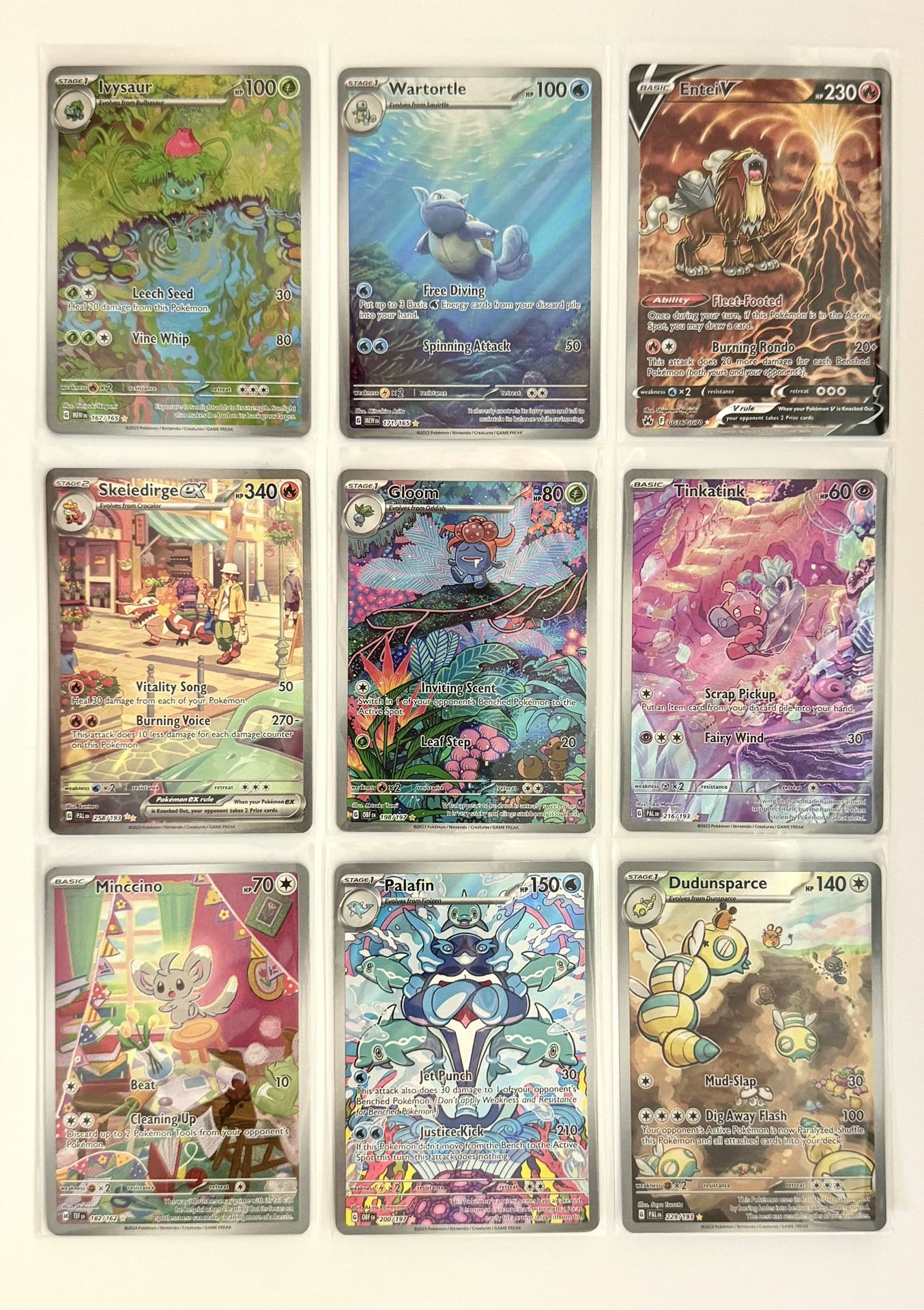 Pokémon TCG Full Art Illustration Rare (Below Market Price)