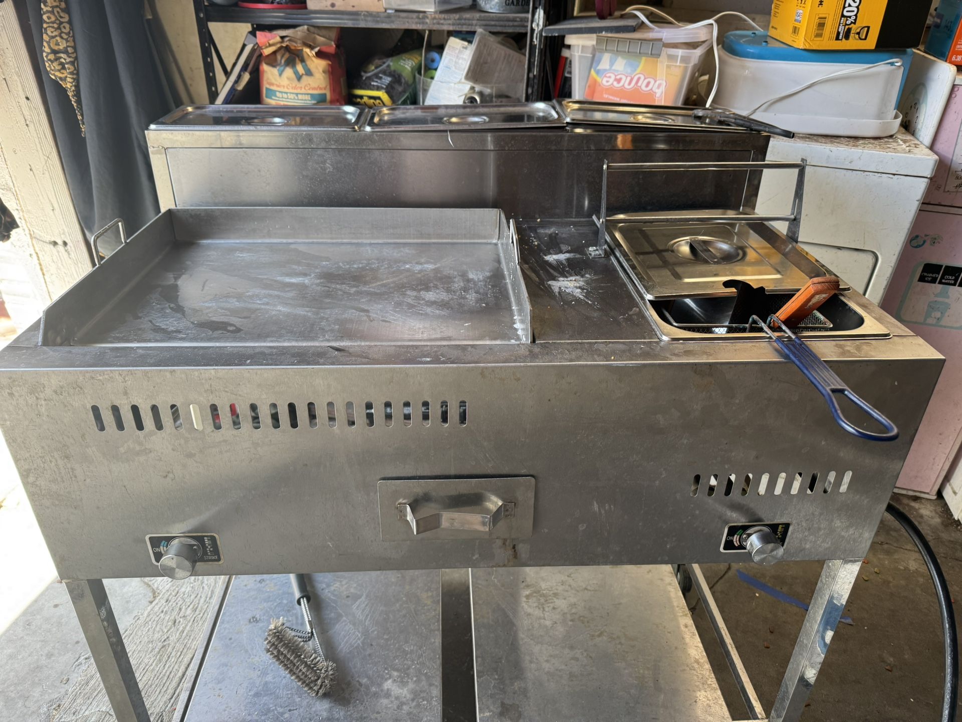 Grill For Tacos And Hot Dogs