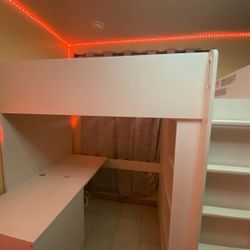 IKEA Loft Bed With Desk