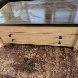 Coffee Table With Drawers 