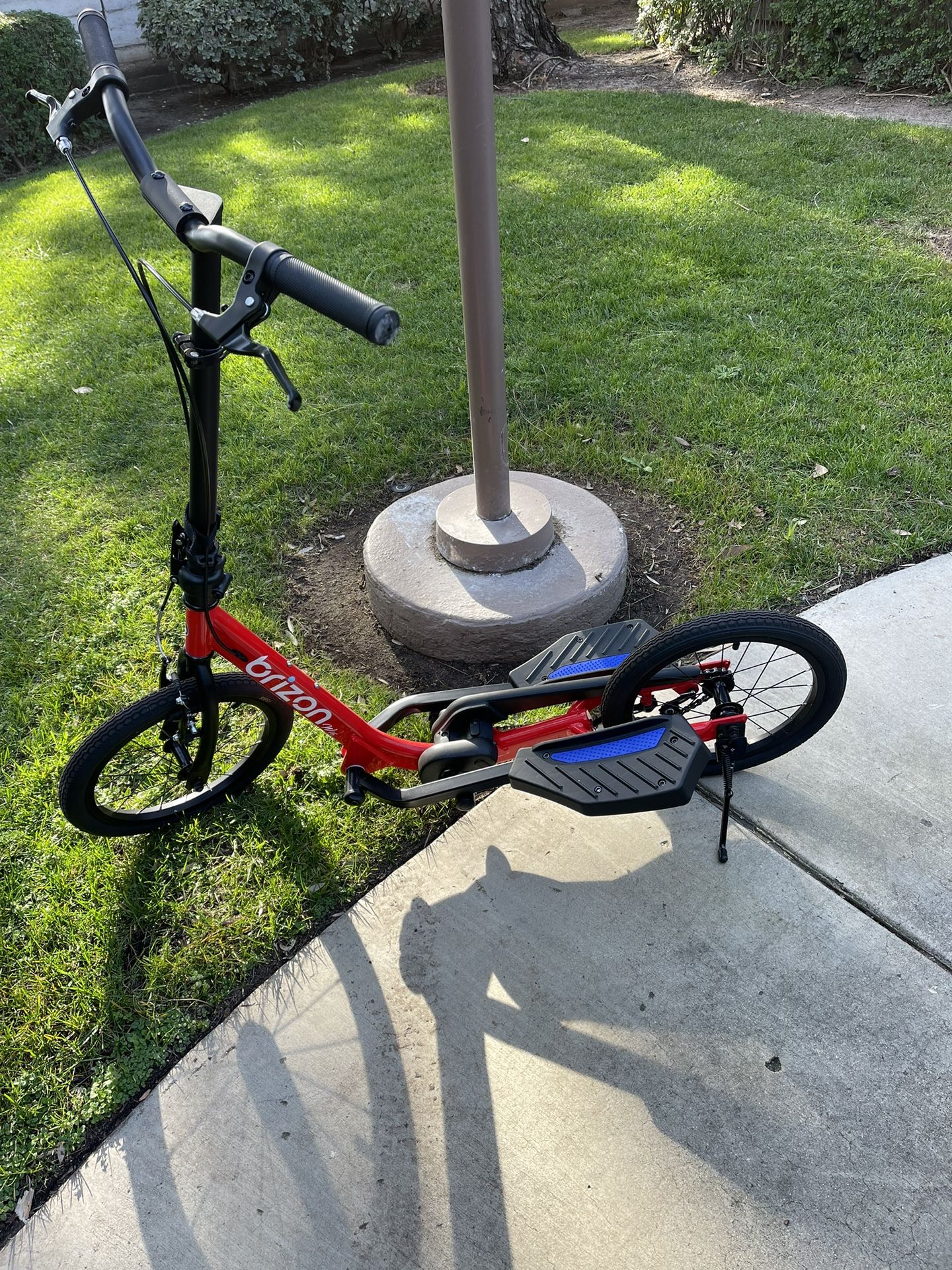 Brizon Stepwing Wingflyer W16 Ergonomic IiFoldable Compact Fitness Exercise Bicycle Bike (Like-New)