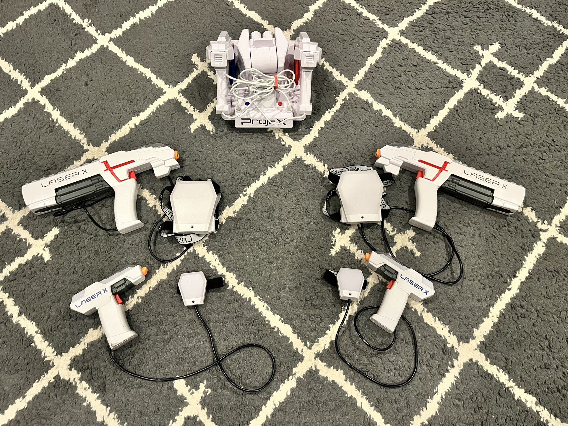 Fun Laser X Gun Set & Project X Arcade Set $10-$20