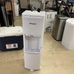 Whirlpool Commercial Water Dispenser Water Cooler with Ice Chilled Water Cooling Technology, White