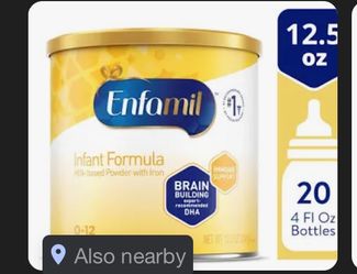 Enfamil 2 Containers