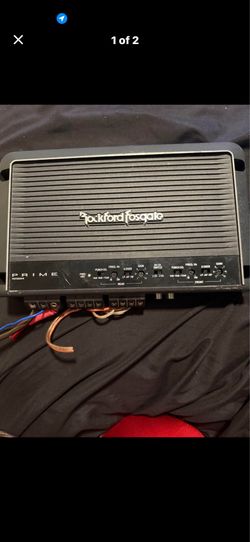 Rockford Fosgate Prime R250X4 4car amplifier
