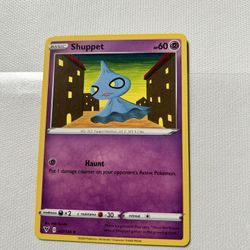 Shuppet Pokémon card