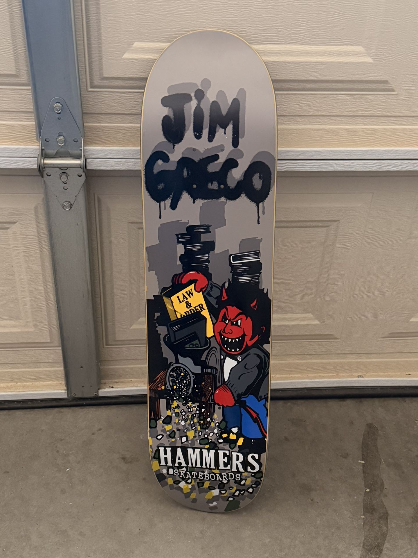 Jim Greco Hammers Deck
