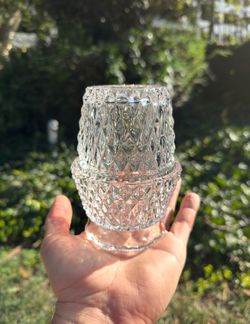Clear diamond point fairy lamp