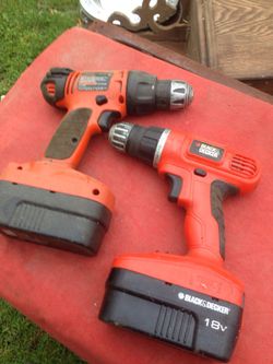 Battery-operated drills