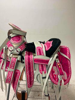 Montura bordada charra