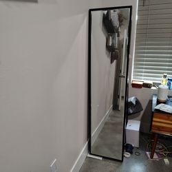 Full length jewelry storage mirrom