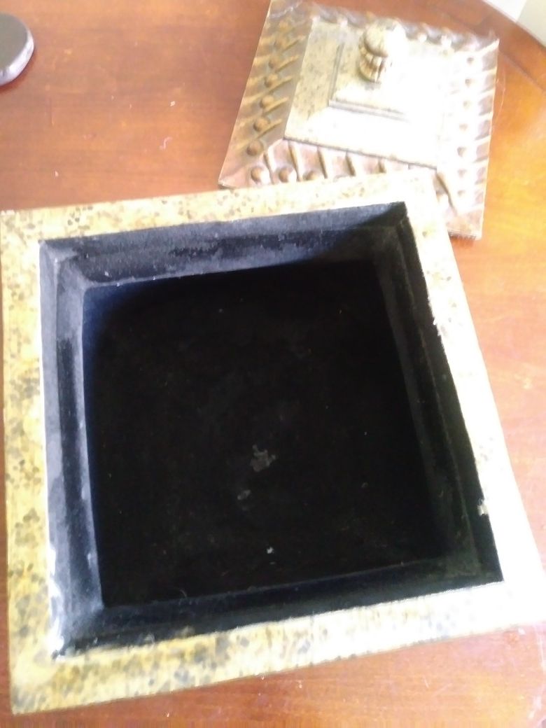 Decorative Wooden Hand painted box with lid