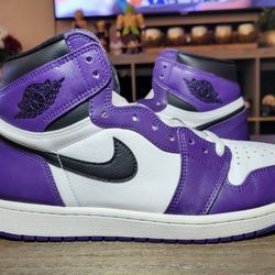JORDAN 1 RETRO HIGH 'COURT PURPLE 2.0' (2020)