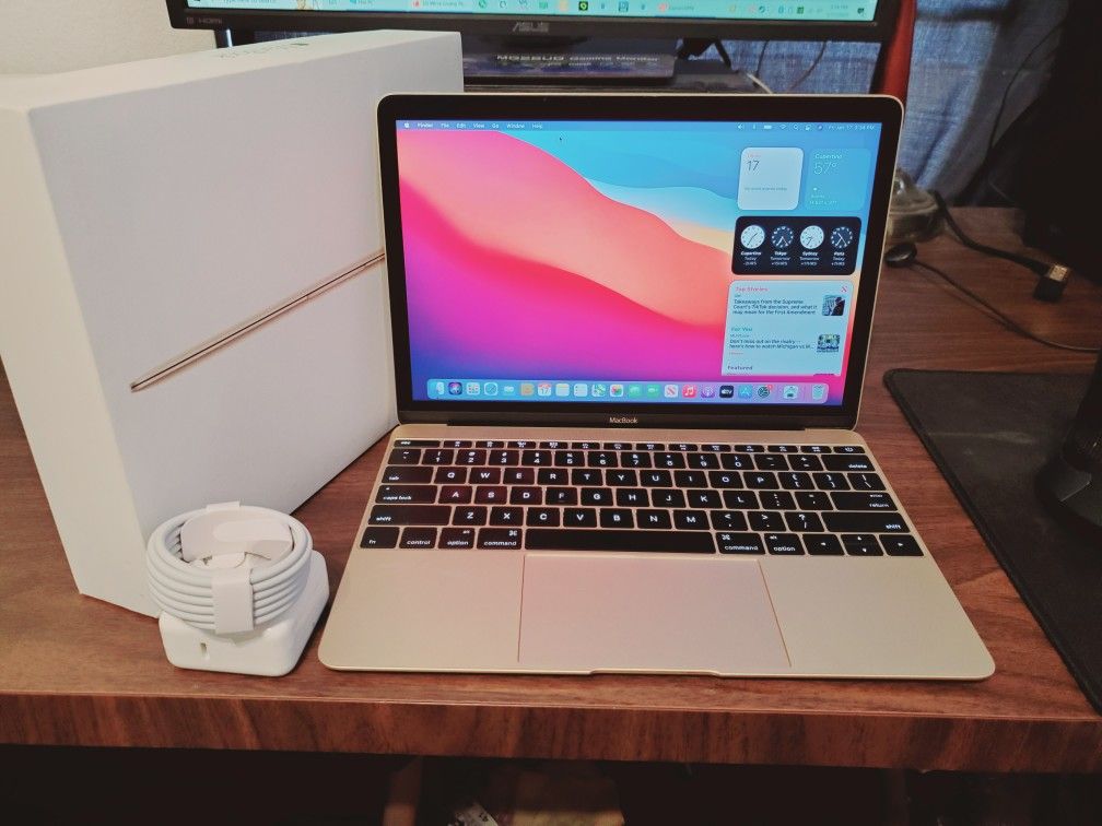 Apple MacBook Laptop. Gold edition, Core M, +box, 15