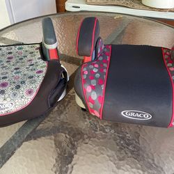 Two Toddler Girl Car Seats Both For $10
