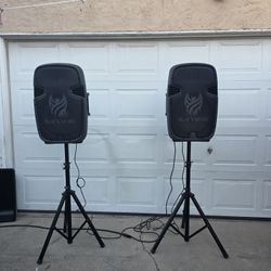 Blackmore Dj Karaoke Powered Speakers 15 inches 3000 watts