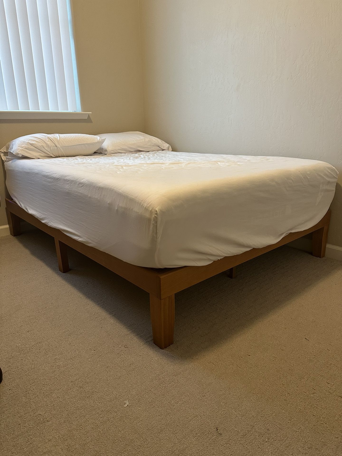 Full Wooden Bed Frame