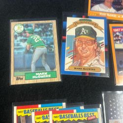 Mark McGwire 180 Card Lot