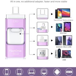 Flash Drive USB C And Apple Lightning 