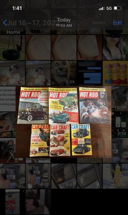 Vintage Hot Rod Magazines 
