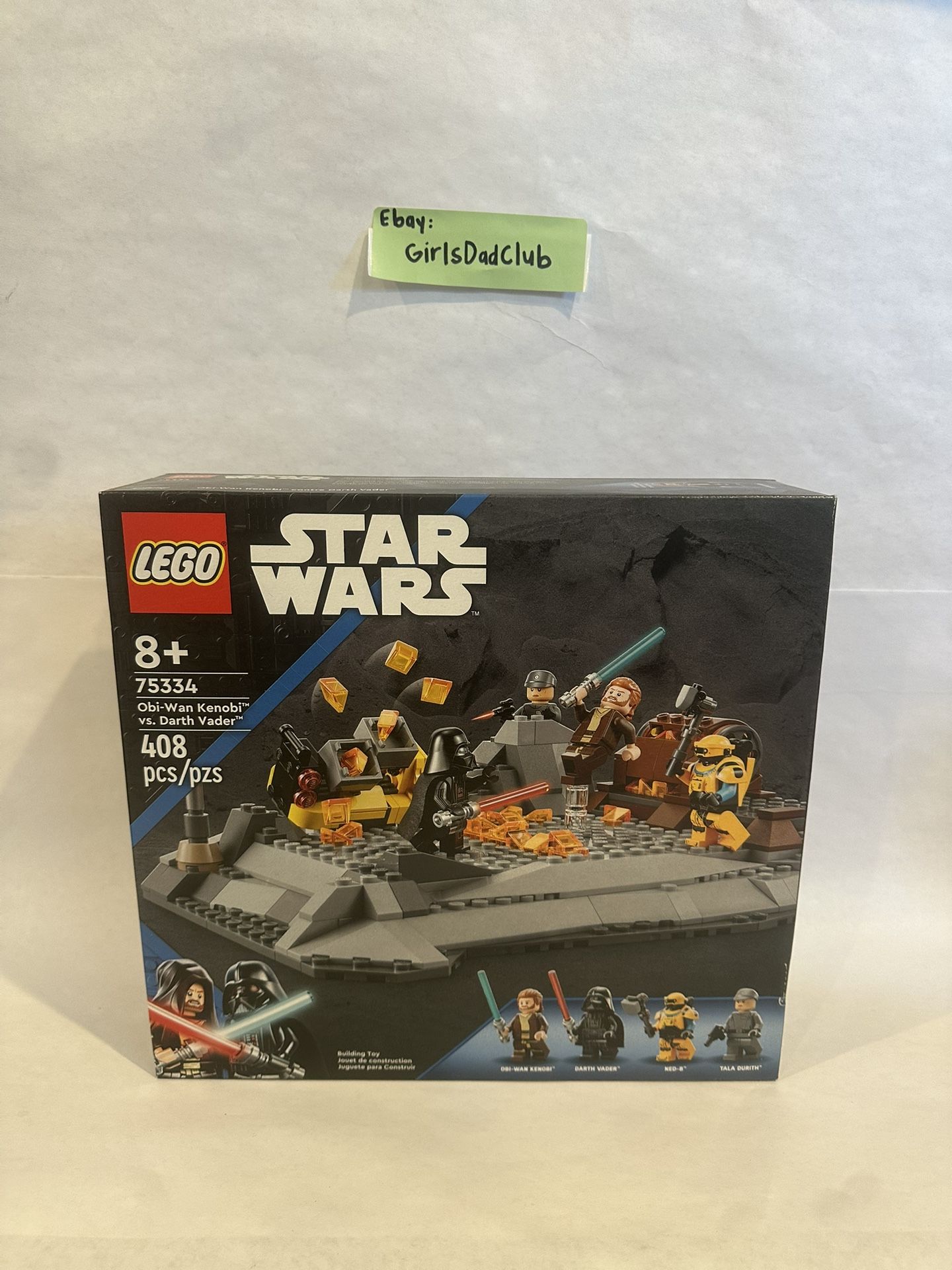 Lego Star Wars 75334 Obi-Wan Kenobi vs Darth Vader