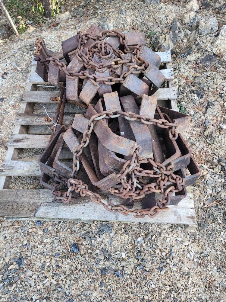 Metal Skid Steer Tracks