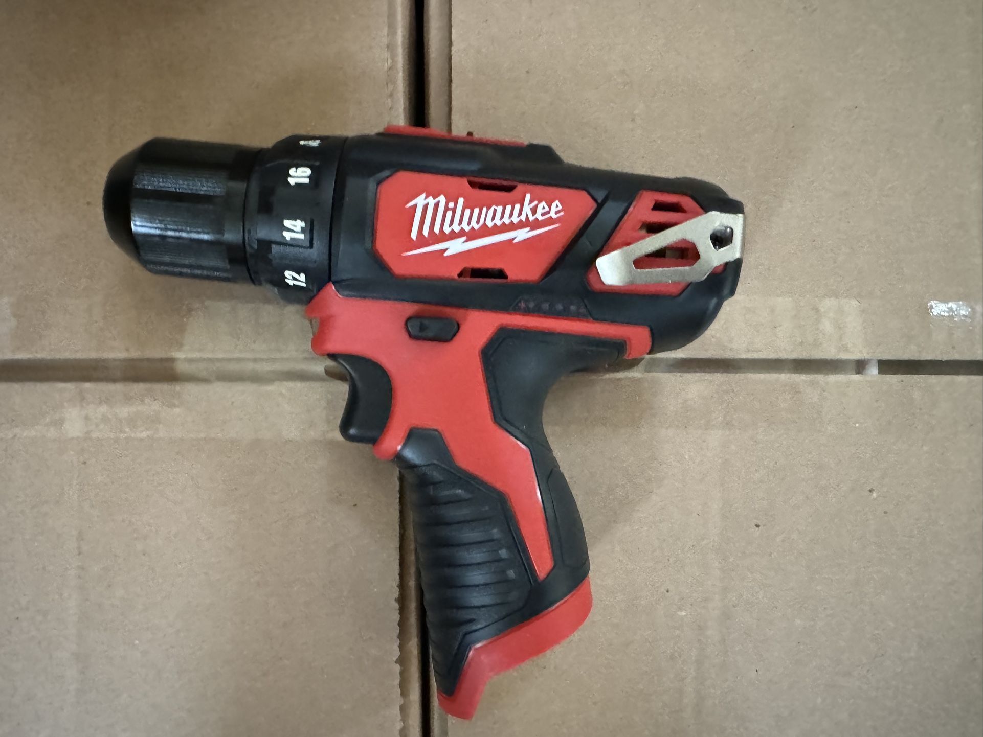 New Milwaukee M12 Cordless drill 