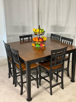 Comedor de Mesa Altacon Extension y 6 Sillas