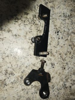 Two Exhaust Manifold Repair Brackets For LS 6 L Engine