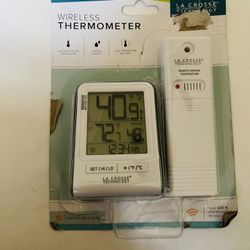  Wireless Thermometer,La Crosse Technology,New 
