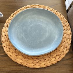 Blue Threshold Dinner Plates