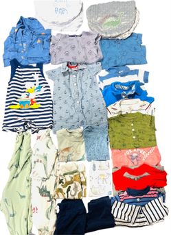 Baby boy 22 piece  lot 0-3 mos