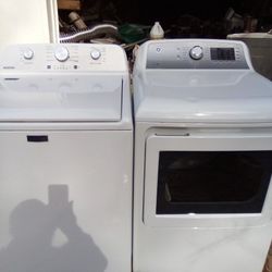 XXL Maytag Washer An GE Dryer 