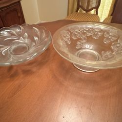 Glass Party Trays