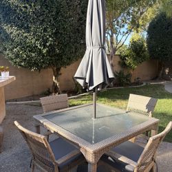 Martha Stewart Patio Set With Umbrella