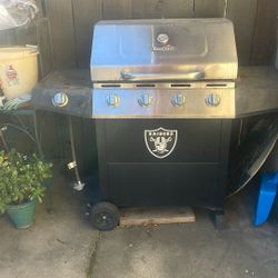 Char Broil Propane Grill With Side Burner