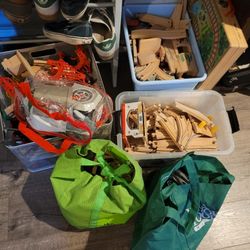 Wooden Trains (A Lot)