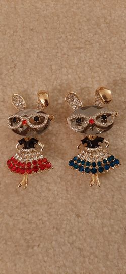 Bunny Shaped Broochs $10 each