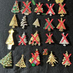 Vintage Christmas Trees 
