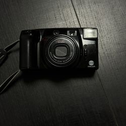  Minolta Mac ZOOM 90 Quartz Date Point and Shoot Compact READ -2