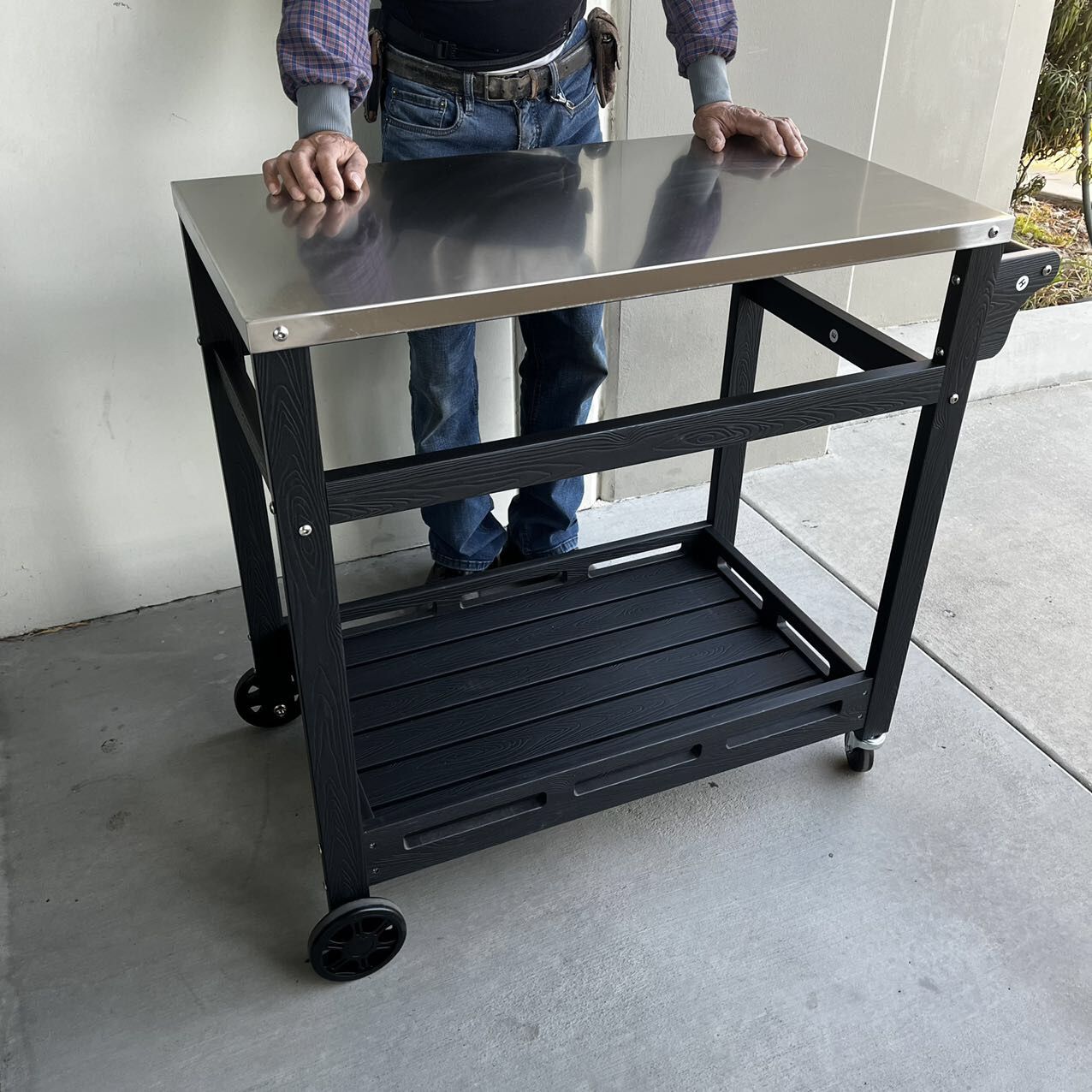 BBQ Grill Cart NEW