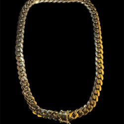 Miami Cuban Link Chain *14K Stamped* 22IN 14MM