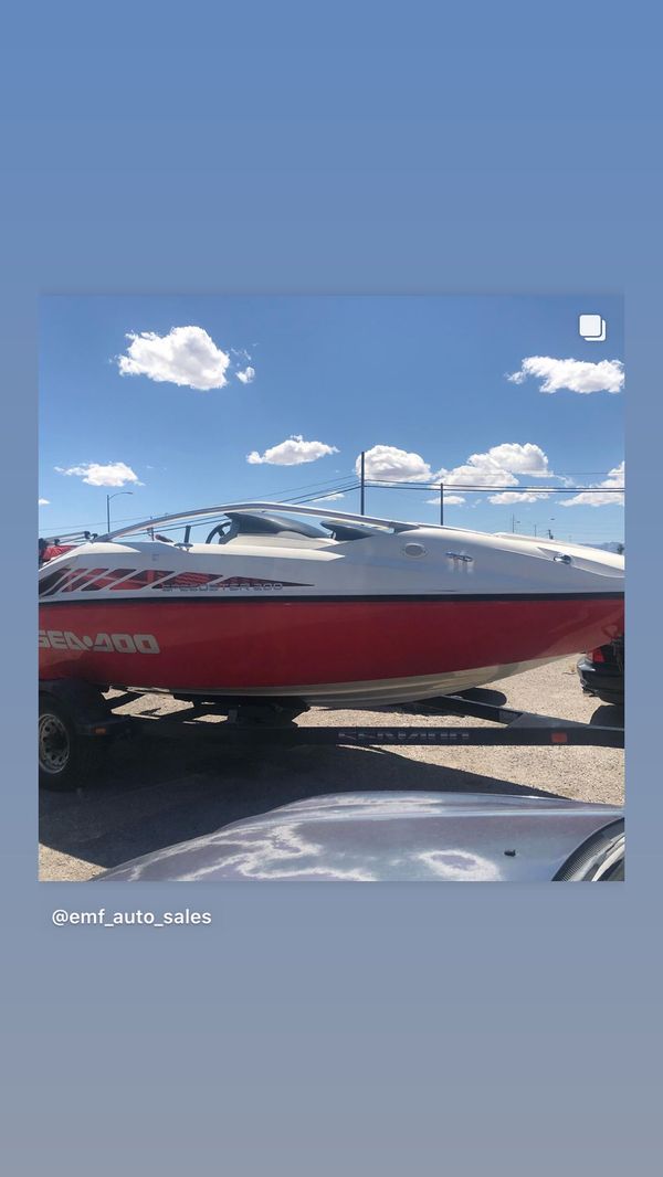 Seadoo boat speedster200