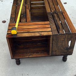 Crate Coffee Table