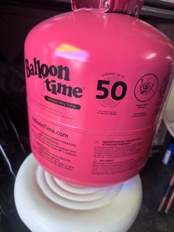 Balloon Time Helium Tank – 50 Balloons