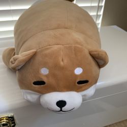 22 Inch Stuffed Animal Shiba Inu Plush Toy Anime Corgi Plush Dog Soft Pillow